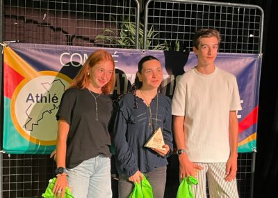 Remise des récompenses – Challenge estival Benjamins/Minimes