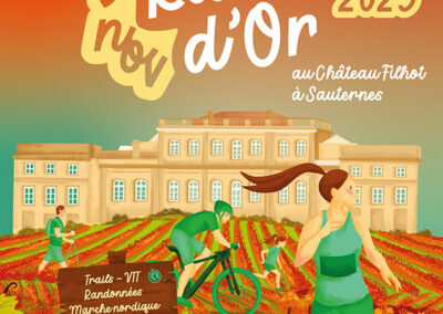 La Raisin d’Or (Bordeaux / Chateau Filhot, Sauterne) trail 9km