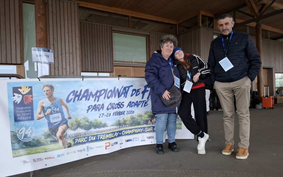 🔴⚫ Léa, Championne de France de Para Cross Adapté ! 🏆🔴⚫