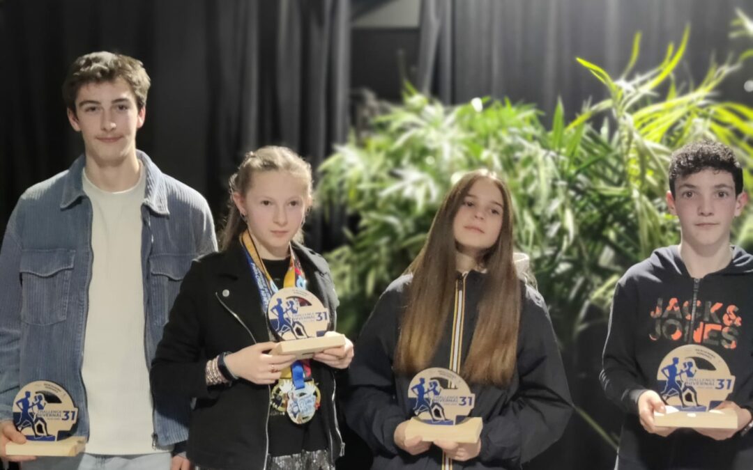 🔴⚫ Challenge Hivernal « Robert Dedieu » – Une belle soirée de récompenses pour nos Benjamins et Minimes !